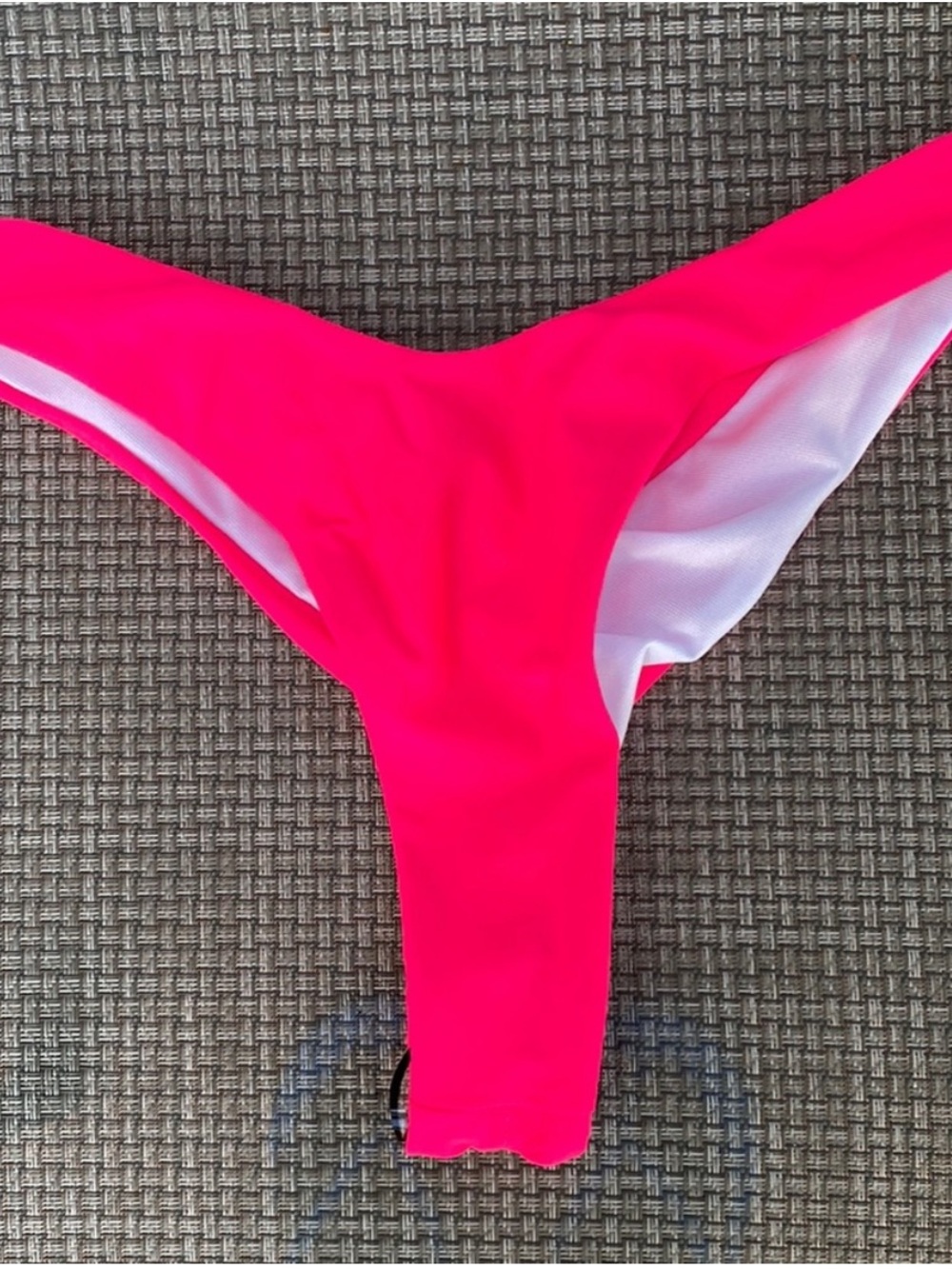 SHEIN Coral High-Cut Bikini Bottom